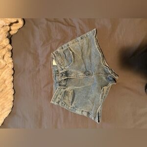 Classic Blue Denim Women’s Shorts